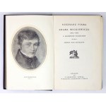 MICKIEWICZ Adam - Unbekannte Schriften von Adam Mickiewicz (1817-1823) aus dem Archiv der Filomaten....