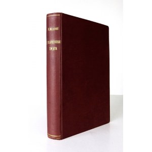MOŚCICKI Henryk - Aus der Filarecki-Welt. Eine Sammlung von Memoiren aus den Jahren 1816-1824. mit 24 Abbildungen. Herausgegeben von ......