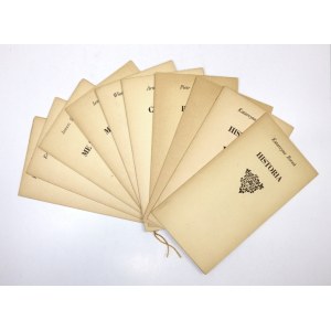 [LIBRARY OF ONE POEM - set of 2]. A collection of 10 volumes (including 4 variant doubles) with original graphic prints....