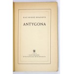 K. BRANDYS - Antygona. 1948. Z dedykacją autora.