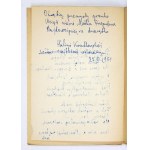 J. ZAGÓRSKI - Ausgewählte Gedichte. 1951. Mit ausführlicher Widmung des Autors.