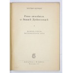 KENNEDY Stetson - Praca niewolnicza w Stanach Zjednoczonych. Memorandum przedłożone ONZ....