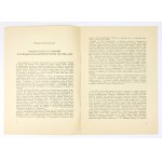 BARTOSZEWSKI W. - Polnische literarische Judaica ... Mit handschriftlicher Widmung des Autors.