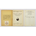 [KATALOG aukcyjny]. Librairie Ancienne de L&#39;Italica. Catalogue N. 1: Catalogus librorum rarorum antiquorum curioso...