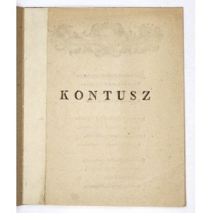 CONTACT. [Warsaw, mid-18th century?] In Druk. Nadw. J. K. Mci y P. K. E. N. 4, p. [4]. brochure....