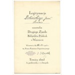 [Bibliophile reunions, participant ID cards]. Collection of 3 participant's cards consecutively I,...