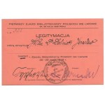 [Bibliophile reunions, participant ID cards]. Collection of 3 participant's cards consecutively I,...