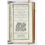 ALMANACH Royal, année M. DCC. LXXXII. A Paris 1782. Chez D&#39;Houry. 16, s. [120], [70], 75, [1], 24 [jest mylnie 4]...