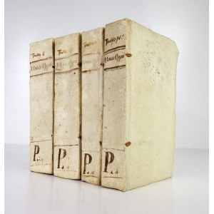 A four-volume work on the medical use of opium (in Latin) from 1778