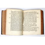 O rozdílech mezi křesťanskou a židovskou vírou (latinsky) z roku 1767.