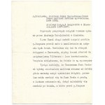 [GDAŃSK, Free City]. Typewritten letter from Henryk Strasburger, Commissioner General of the Republic of Poland in Danzig, regarding the possibility of ...