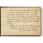 [CHIROMANCE, rukopis]. Zápisník s rukopisným opisom princípov chiromancie a v menšej miere aj frenológie, vyhotovený pre...