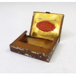 [Leda discrete box]. An American Columbia metal box from between the wars.