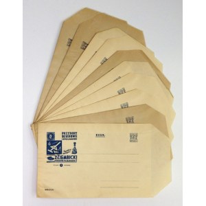 [COPIES, Z. Ziembicki, Office and Drawing Instruments]. A set of 10 identical unused envelopes of the Z. Z... factory.