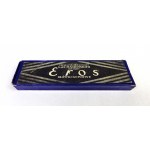 [Eros pencils, L. &amp; C. Hardtmuth]. Kartonová krabička se sadou 12 tužek značky Eros.