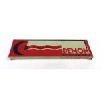 [OŁÓWKI, St. Majewski S.A.]. Kartonowe pudełko z kompletem 12 ołówków marki Demon.