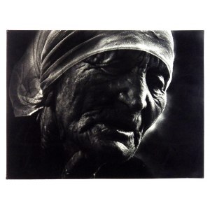 KAWULAK Kazimierz - [Oblicza starości - kobiety - fotografie portretowe]. [l. 90. XX w.?]....