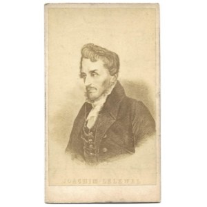 [POWSTANIE styczniowe - Joachim Lelewel - fotografia portretowa]. [przed 1861]. Fotografia form. 9,1x5,...