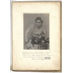 Hanka Sieminska - set of 5 photographs with dedications by the artist. 1910, 1912.