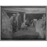 [Polish LEGIONS - battles and daily life - situational photographs]. [1915/1916]. Set of 36 glass plates form....