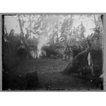 [Polish LEGIONS - battles and daily life - situational photographs]. [1915/1916]. Set of 36 glass plates form....