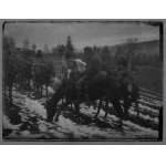 [Polnische LEGIONEN - Schlachten und Alltag - Situationsfotos]. [1915/1916]. Satz von 36 Glasplatten form....