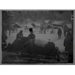 [Poľské légie - boje a každodenný život - situačné fotografie]. [1915/1916]. Súbor 36 sklenených platní form....