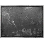 [Polish LEGIONS - battles and daily life - situational photographs]. [1915/1916]. Set of 36 glass plates form....