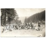 [Polish Army - youths during a military adoption course at Skole in the Eastern Bieszczady (...