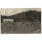 [Polish Army - youths during a military adoption course at Skole in the Eastern Bieszczady (...