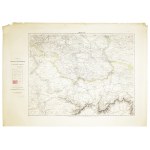 Rare 9-sheet map of Polish lands from 1915