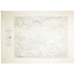 Rare 9-sheet map of Polish lands from 1915