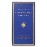 [POLSKA]. Mapa samochodowa Polski. Mapa barwna form. 94,8x86,7 cm.