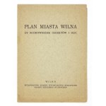 [WILNO]. Wilno. Plan barwny form. 28,5x29 cm.