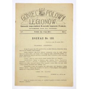 GONIEC Polowy Legionów. R. 1, nr 7: 6 VII 1915.
