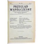 PRZEGLĄD Współczesny. R. 1, t. 1-3. 1922.