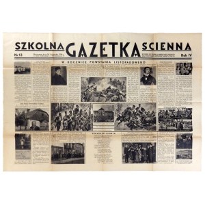 Školské nástenné noviny. R. 4, č. 13: 26 XI 1936.