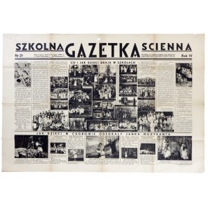 Školské nástenné noviny. R. 4, č. 21: 11 II 1937.