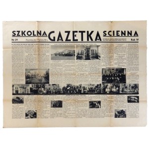 School Wall Newspaper. R. 4, no. 29: 15 IV 1937.
