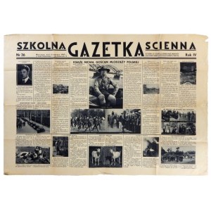 Szkolna Gazetka Ścienna. R. 4, nr 36: 4 VI 1937.