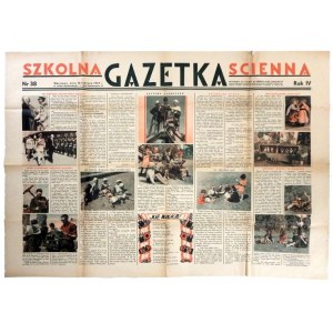 Szkolna Gazetka Ścienna. R. 4, nr 38: 16 VI 1937.