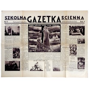 School Wall Gazette. R. 5, Nr. 11: 19 XI 1937.