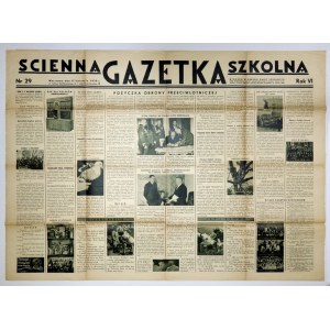Ścienna Gazetka Szkolna. R. 6, nr 29: 17 IV 1939.