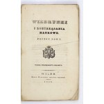 WIZERUNKI i Roztrząsania Naukowe, t. 24: 1838.