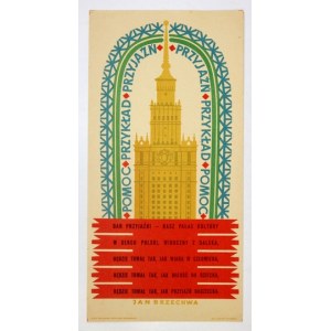 WASZEWSKI Z. - Gift of friendship - our Palace of Culture [...]. [1952]. (miniature).