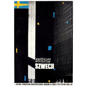 Die zeitgenössische Architektur in Schweden. Ausstellung. 1961.