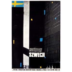 WSPÓŁCZESNA architektura Szwecji. Wystawa. 1961.