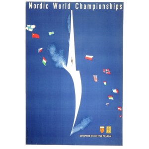 FANGOR Wojciech, TOMASZEWSKI Henryk - Nordic World Championships, Zakopane 18-25. II. 1962, Polska....
