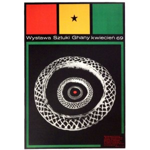MROSZCZAK Józef - Výstava ghanského umění. 1969.