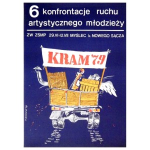 BYSTRZAK Tadeusz - 6 Konfrontacje Ruchu Artystycznego Młodzieży KRAM &#39;79. 1979.